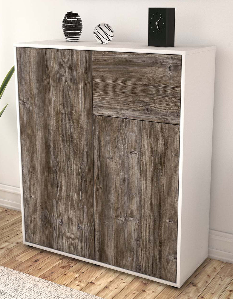 Highboard Loana, Treibholz Seite (92x108x35cm) - Dekati GmbH