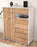 Highboard Lola, Pinie Seite (92x108x35cm) - Dekati GmbH