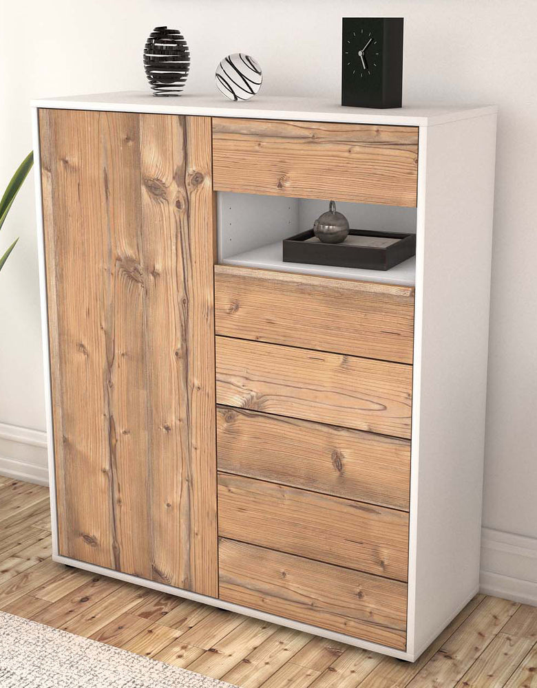 Highboard Lola, Pinie Seite (92x108x35cm) - Dekati GmbH