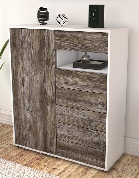 Highboard Lola, Treibholz Seite (92x108x35cm) - Dekati GmbH