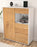 Highboard Loredana, Eiche Seite (92x108x35cm) - Dekati GmbH