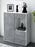 Highboard Lorella, Beton Seite (92x108x35cm) - Dekati GmbH