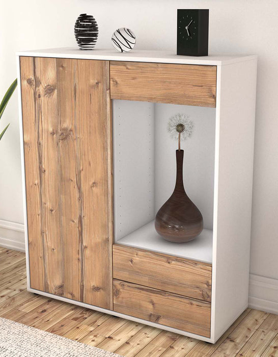 Highboard Lorena, Pinie Seite (92x108x35cm) - Dekati GmbH