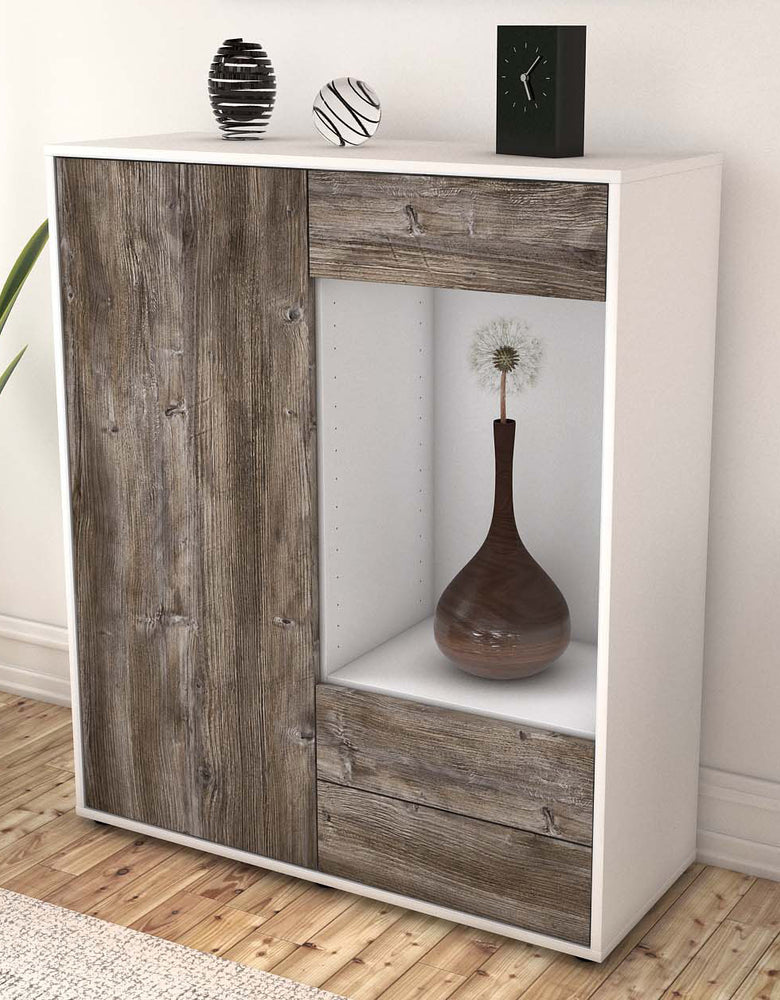 Highboard Lorena, Treibholz Seite (92x108x35cm) - Dekati GmbH