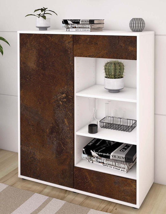 Highboard Luana, Rost Seite (92x108x35cm) - Dekati GmbH