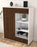 Highboard Luana, Walnuss Seite (92x108x35cm) - Dekati GmbH