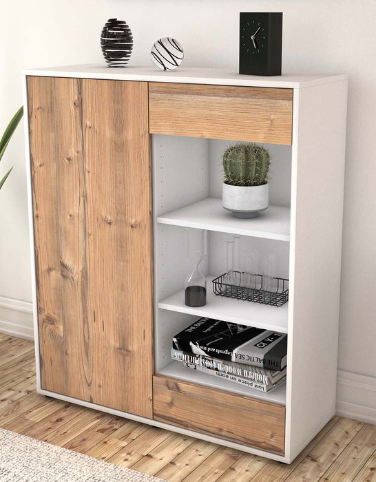 Highboard Luana, Pinie Seite (92x108x35cm) - Dekati GmbH