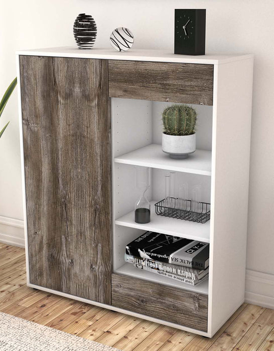 Highboard Luana, Treibholz Seite (92x108x35cm) - Dekati GmbH