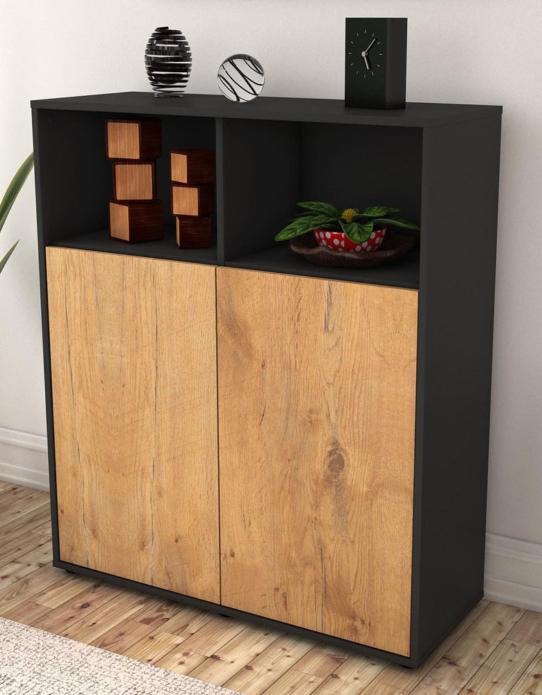 Highboard Giovanna, Eiche Seite (92x108x35cm) - Dekati GmbH