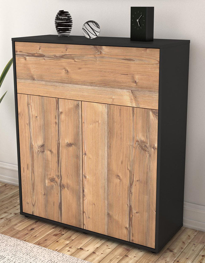 Highboard Giulia, Pinie Seite (92x108x35cm) - Dekati GmbH