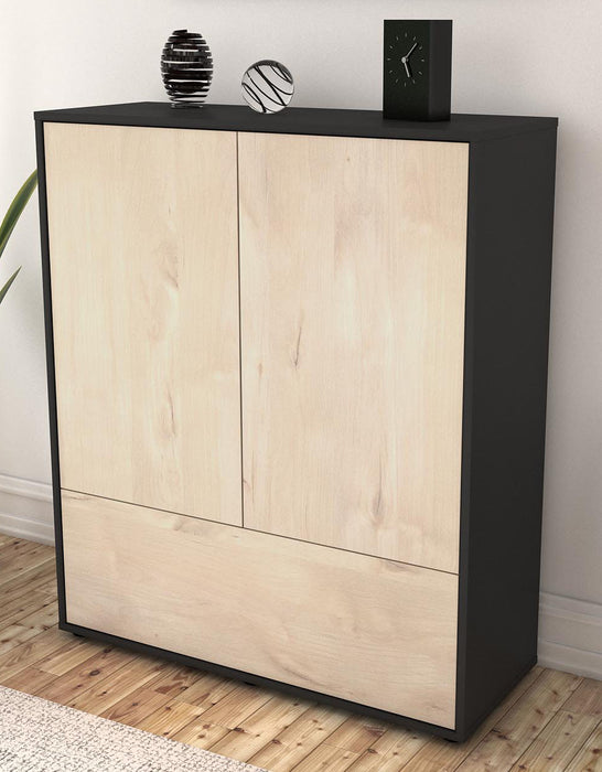 Highboard Grazia, Zeder Seite (92x108x35cm) - Dekati GmbH