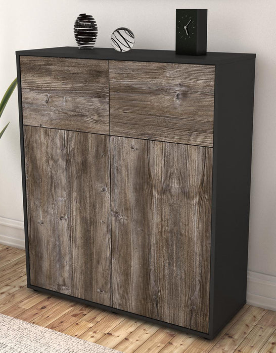 Highboard Greta, Treibholz Seite (92x108x35cm) - Dekati GmbH