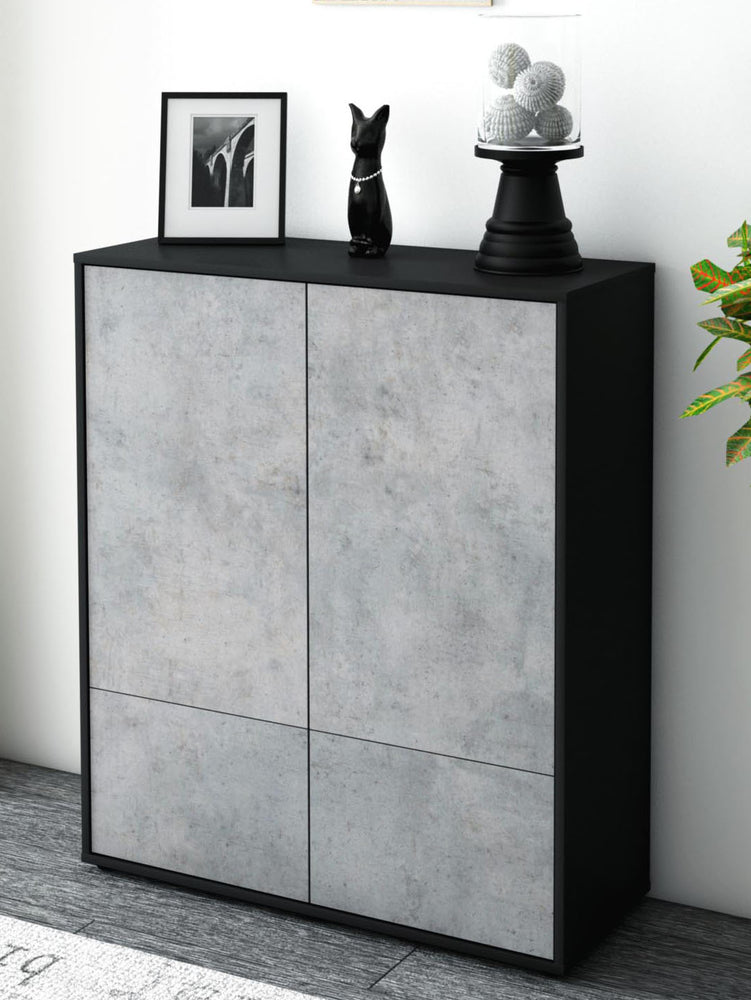 Highboard Ida, Beton Seite (92x108x35cm) - Dekati GmbH