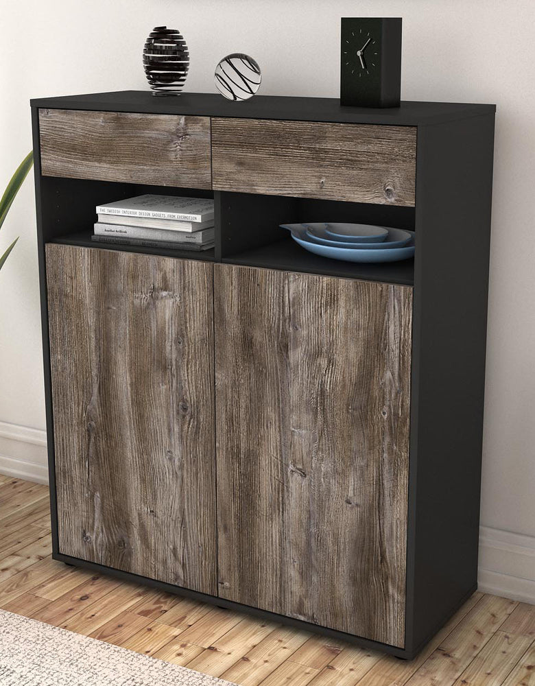 Highboard Ignazia, Treibholz Seite (92x108x35cm) - Dekati GmbH