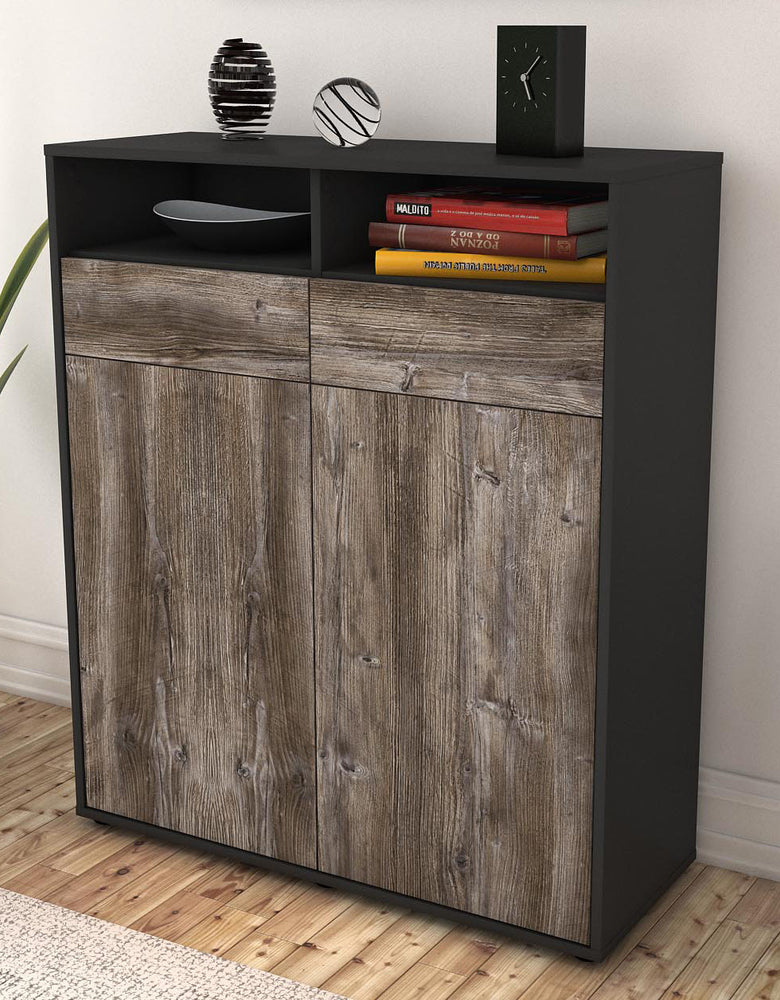 Highboard Ilaria, Treibholz Seite (92x108x35cm) - Dekati GmbH