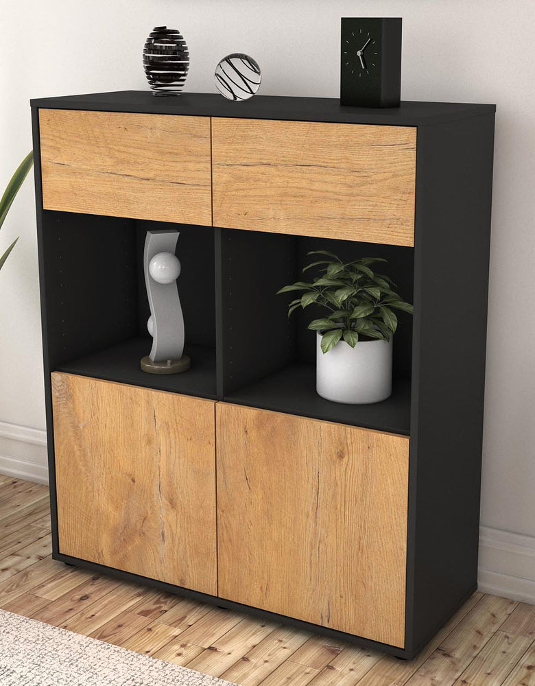 Highboard Imogen, Eiche Seite (92x108x35cm) - Dekati GmbH