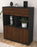 Highboard Imogen, Walnuss Seite (92x108x35cm) - Dekati GmbH