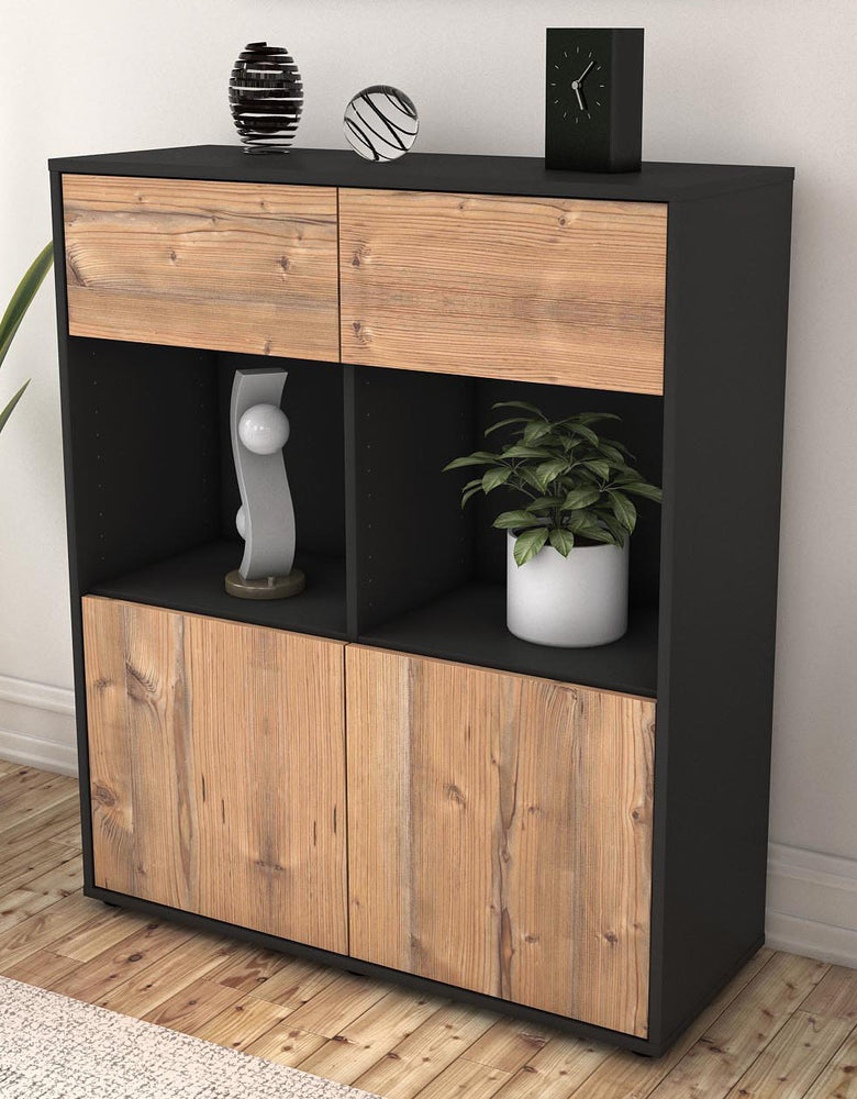 Highboard Imogen, Pinie Seite (92x108x35cm) - Dekati GmbH