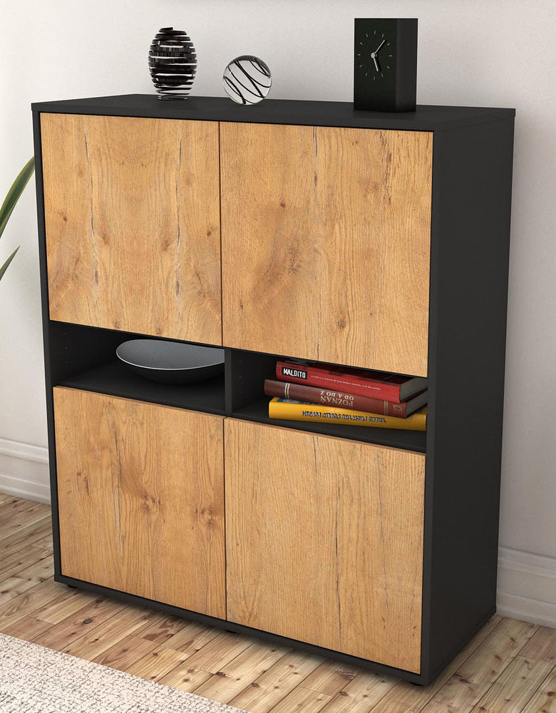 Highboard Innocenza, Eiche Seite (92x108x35cm) - Dekati GmbH