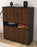 Highboard Innocenza, Walnuss Seite (92x108x35cm) - Dekati GmbH