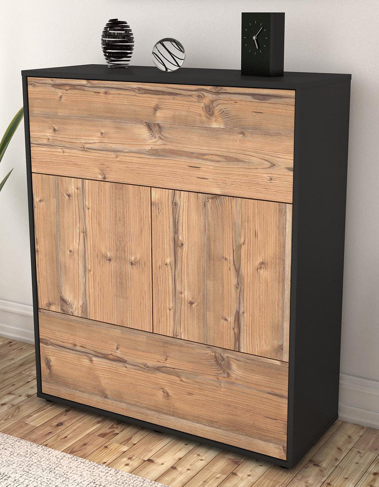 Highboard Irene, Pinie Seite (92x108x35cm) - Dekati GmbH