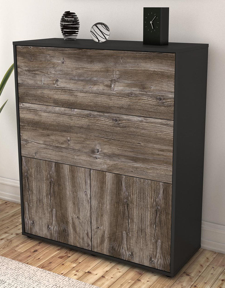 Highboard Isabella, Treibholz Seite (92x108x35cm) - Dekati GmbH