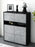 Highboard Jasmin, Beton Seite (92x108x35cm) - Dekati GmbH