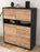 Highboard Jasmin, Pinie Seite (92x108x35cm) - Dekati GmbH