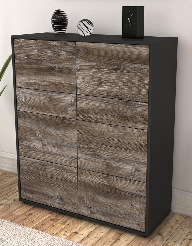 Highboard Jenna, Treibholz Seite (92x108x35cm) - Dekati GmbH