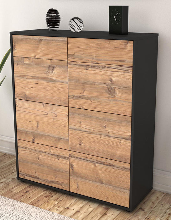 Highboard Jessica, Pinie Seite (92x108x35cm) - Dekati GmbH