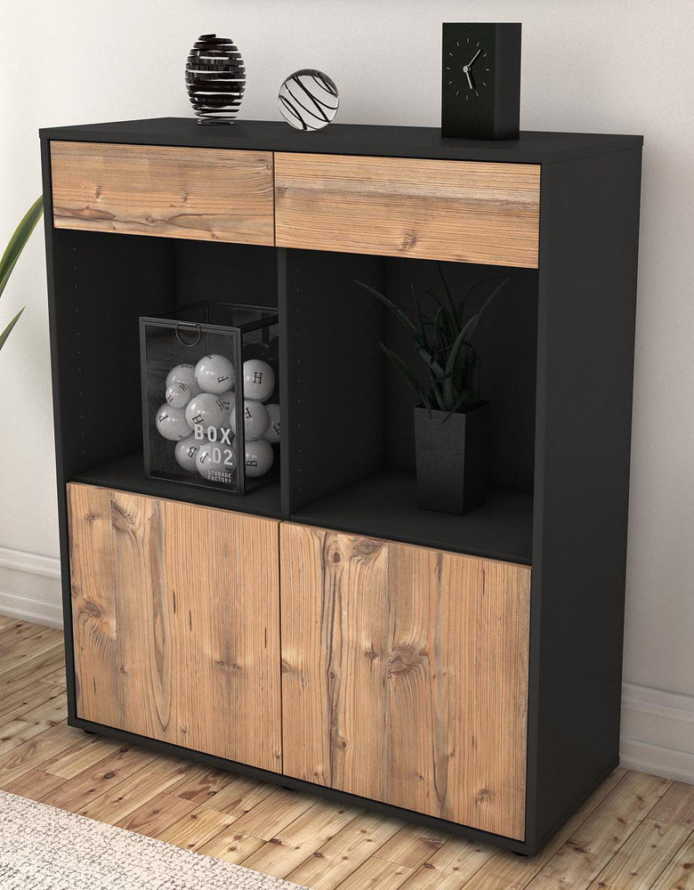 Highboard Joana, Pinie Seite (92x108x35cm) - Dekati GmbH