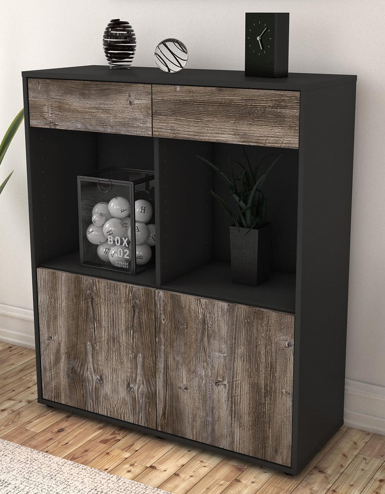 Highboard Joana, Treibholz Seite (92x108x35cm) - Dekati GmbH