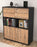 Highboard Joelina, Pinie Seite (92x108x35cm) - Dekati GmbH