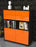 Highboard Joelina, Orange Seite (92x108x35cm) - Dekati GmbH