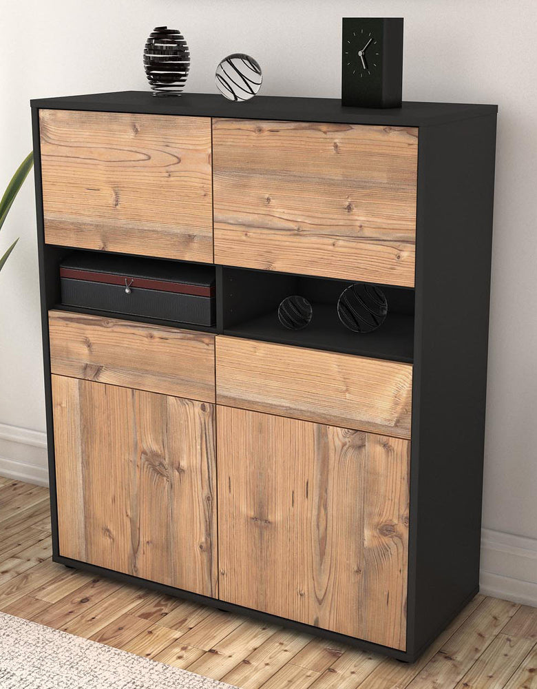 Highboard Josefina, Pinie Seite (92x108x35cm) - Dekati GmbH