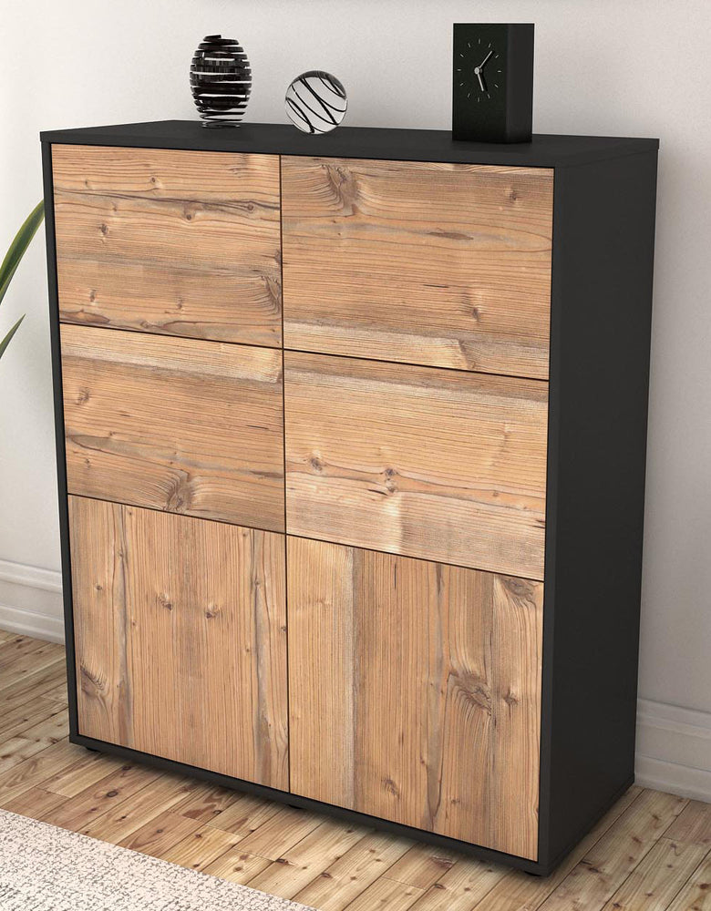 Highboard Julietta, Pinie Seite (92x108x35cm) - Dekati GmbH