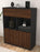 Highboard Ketty, Walnuss Seite (92x108x35cm) - Dekati GmbH