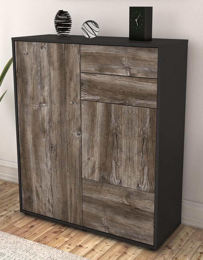 Highboard Kiara, Treibholz Seite (92x108x35cm) - Dekati GmbH