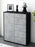 Highboard Laura, Beton Seite (92x108x35cm) - Dekati GmbH