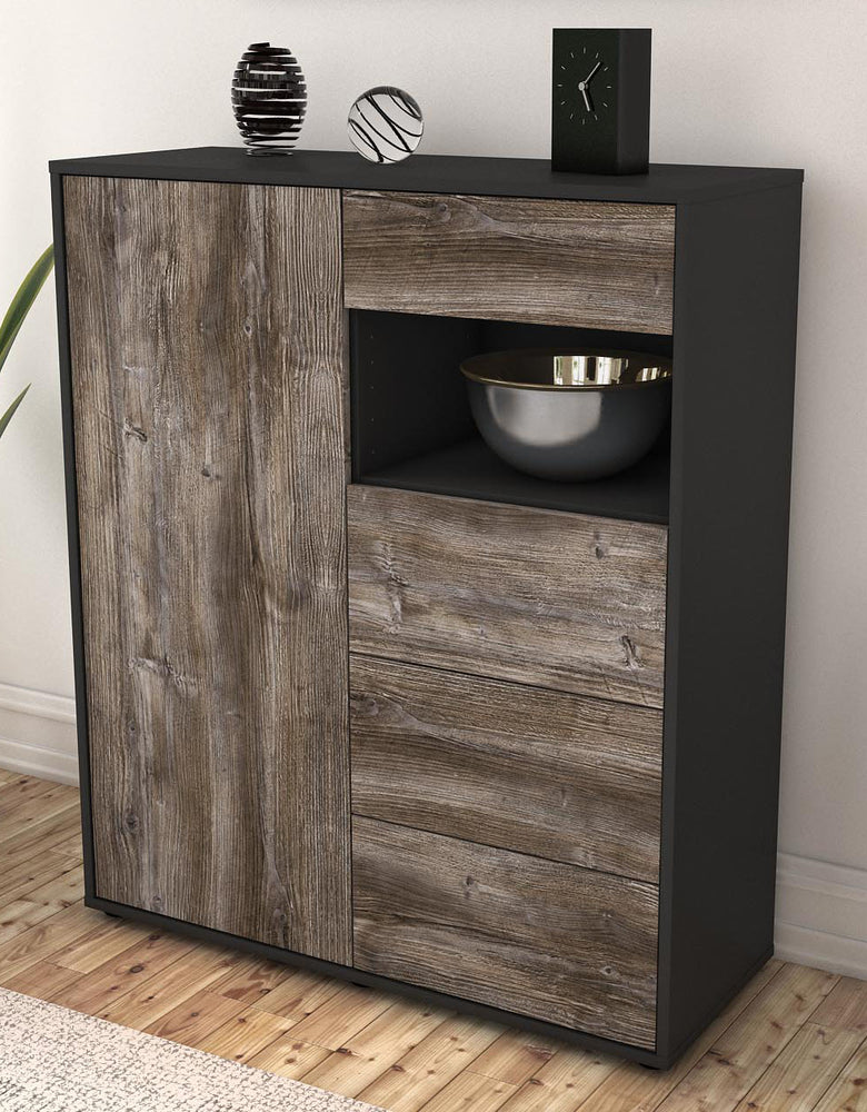 Highboard Lea, Treibholz Seite (92x108x35cm) - Dekati GmbH