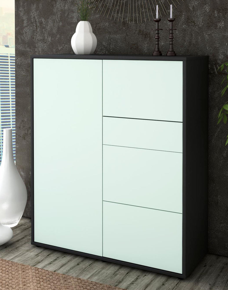 Highboard Leandra, Mint Seite (92x108x35cm) - Dekati GmbH