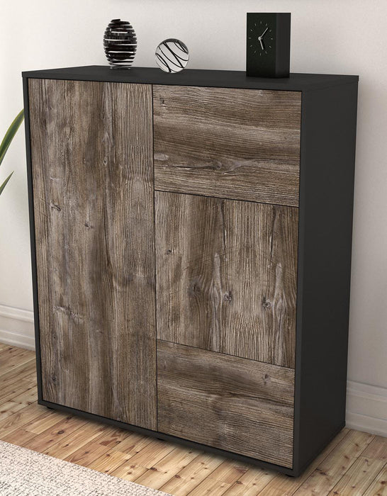 Highboard Lia, Treibholz Seite (92x108x35cm) - Dekati GmbH