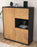 Highboard Liridona, Eiche Seite (92x108x35cm) - Dekati GmbH