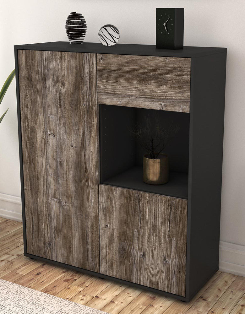 Highboard Lisa, Treibholz Seite (92x108x35cm) - Dekati GmbH