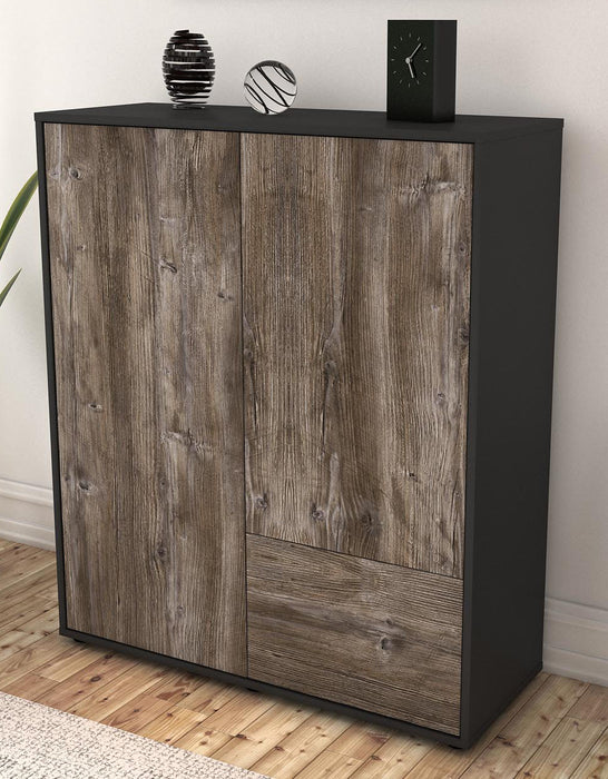 Highboard Livia, Treibholz Seite (92x108x35cm) - Dekati GmbH