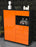 Highboard Loredana, Orange Seite (92x108x35cm) - Dekati GmbH