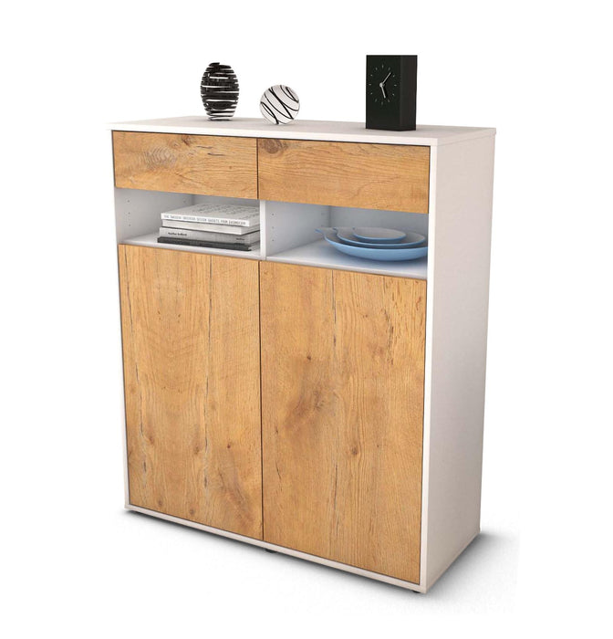 Highboard Ignazia, Eiche Studio (92x108x35cm) - Dekati GmbH