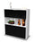 Highboard Ina, Schwarz Studio (92x108x35cm) - Dekati GmbH