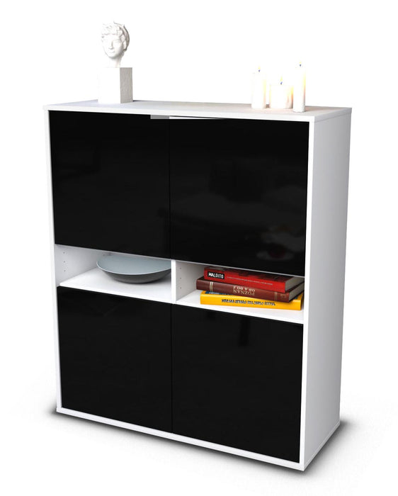 Highboard Innocenza, Schwarz Studio (92x108x35cm) - Dekati GmbH