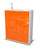 Highboard Irene, Orange Studio (92x108x35cm) - Dekati GmbH